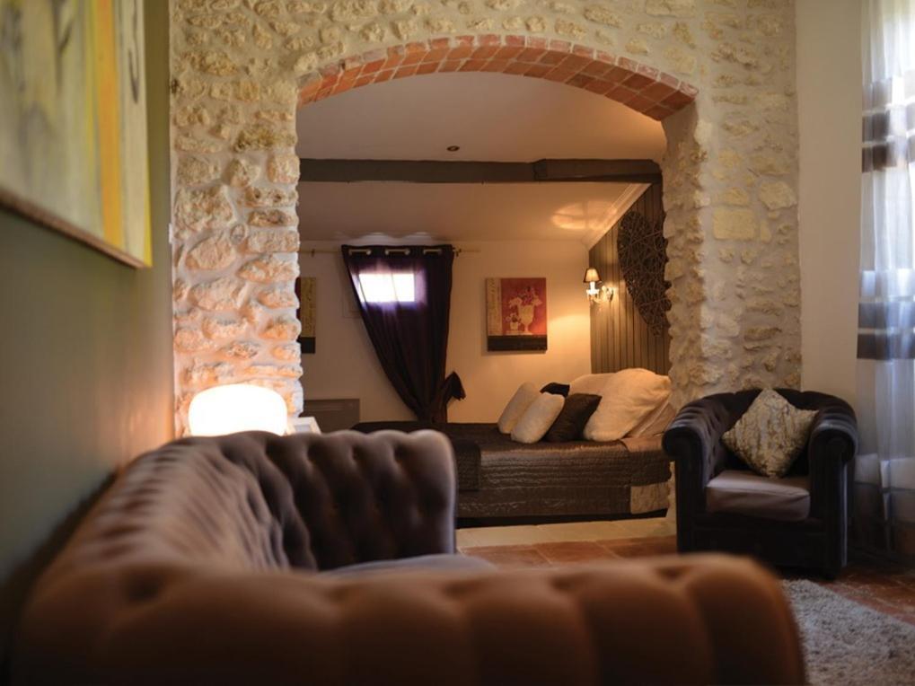 Domaine De Quittignan Brillette Hotel Moulis-en-Médoc Szoba fotó